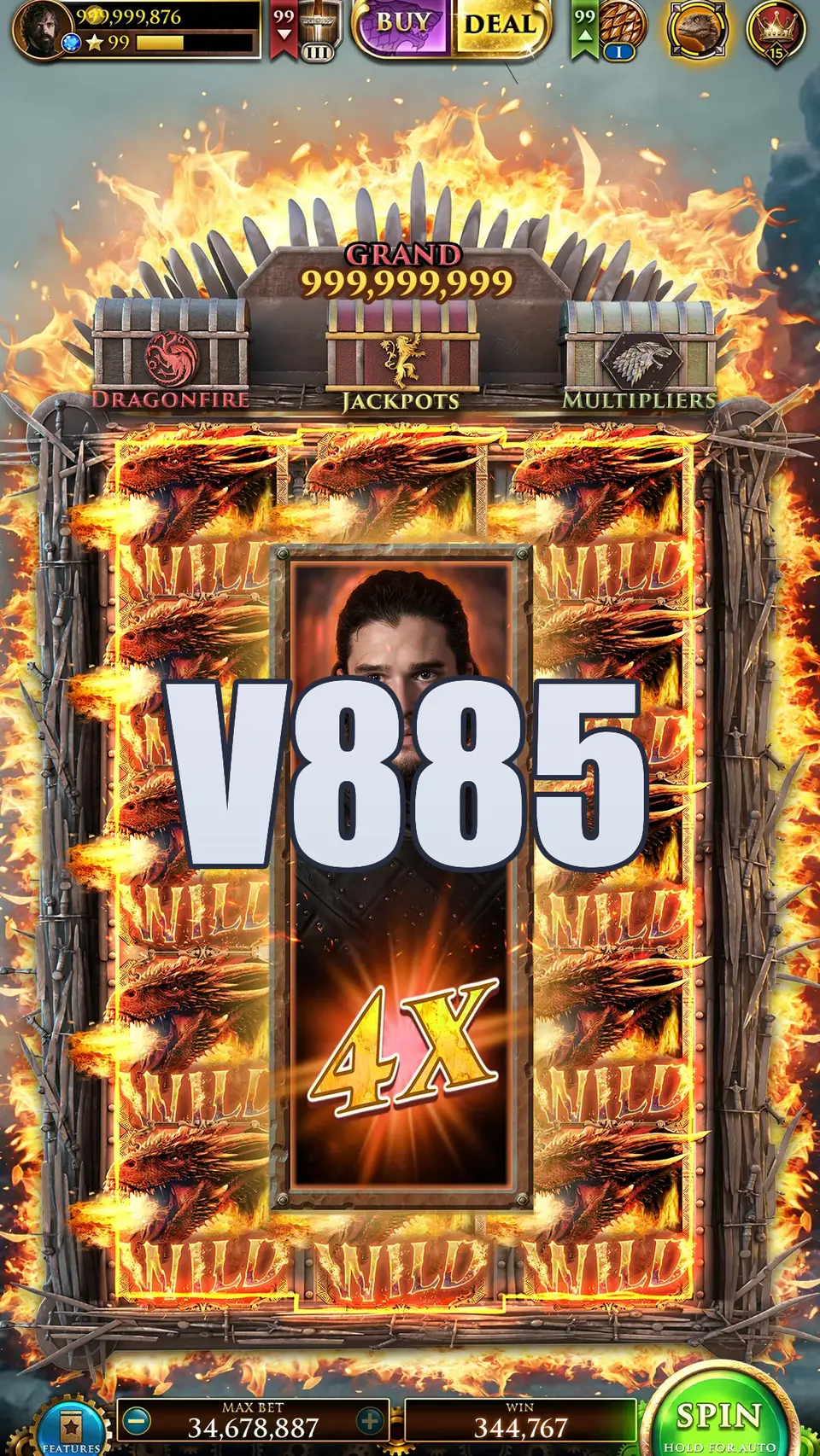 V885 Login